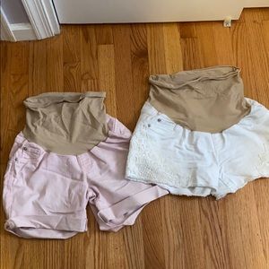 Indigo Blue Maternity shorts